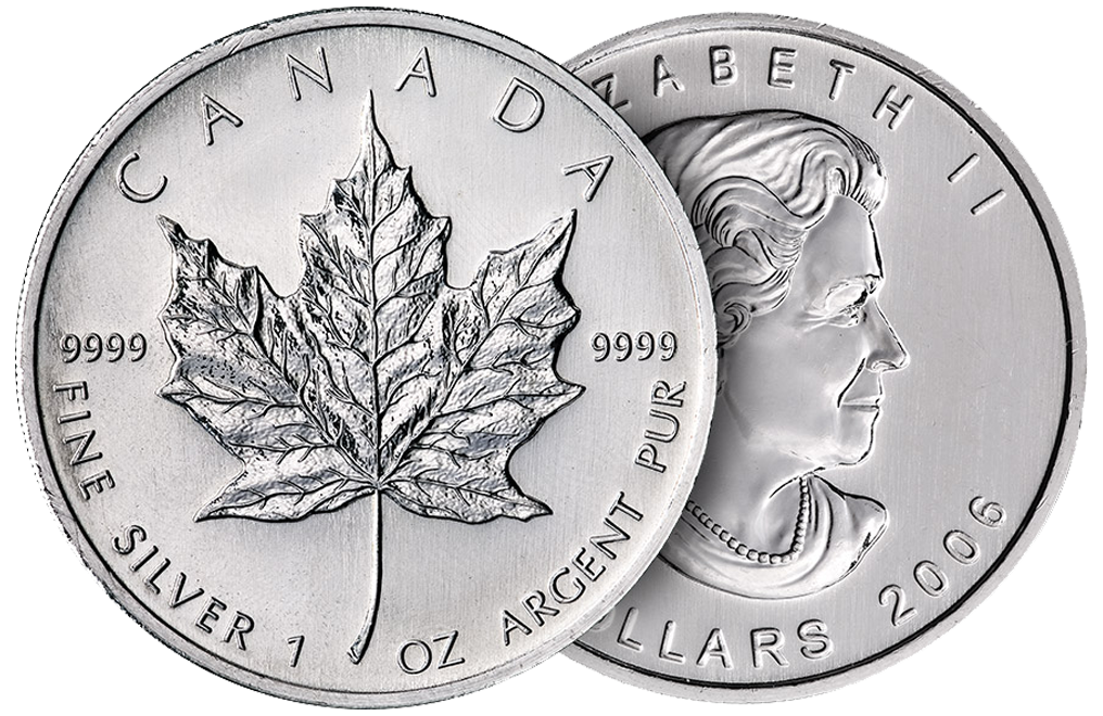 1oz Silver Canadian Maple Leaf Coin