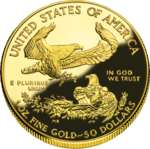 American liberty gold eagle coin back