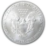American liberty silver eagle coin back