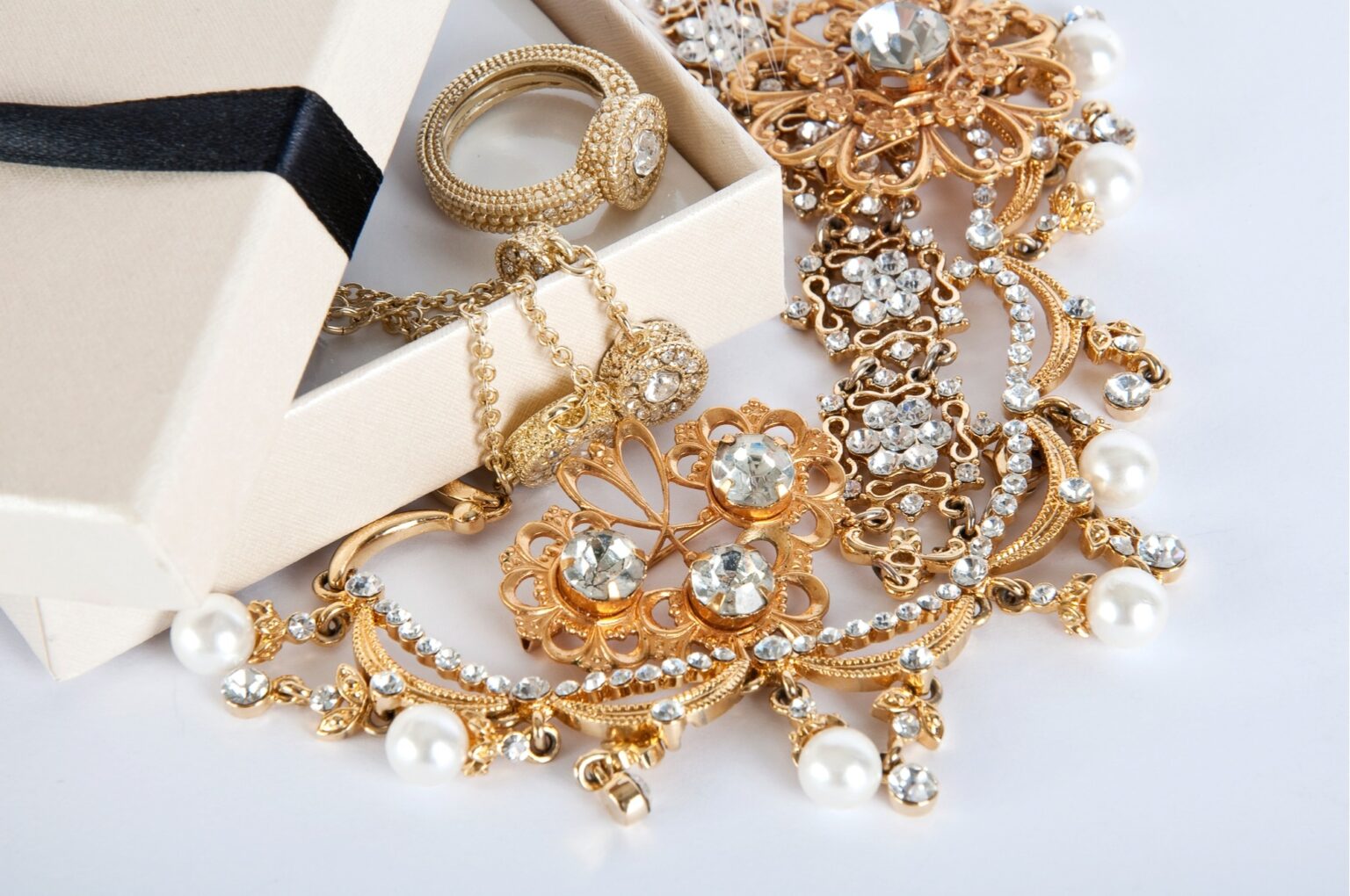 Silver Ringed Junk How to Know When Junk Jewelry Isn’t Junk Part I - Gold and Silver ...