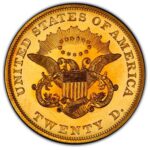 Liberty head gold coin back